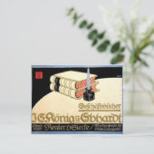 Vintage Ad Poster Postkarte (Stehend Vorderseite)
