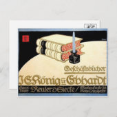 Vintage Ad Poster Postkarte (Vorne/Hinten)