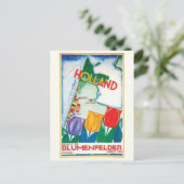 Vintage Ad Poster Postkarte (Stehend Vorderseite)