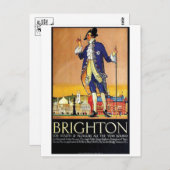 Vintage Ad Poster Postkarte (Vorne/Hinten)