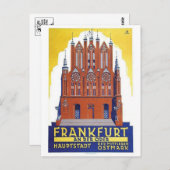 Vintage Ad Poster Postkarte (Vorne/Hinten)