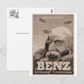 Vintage Ad Poster Postkarte (Vorne/Hinten)