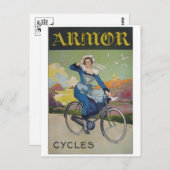 Vintage Ad Poster Postkarte (Vorne/Hinten)