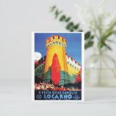Vintage Ad Poster Postkarte (Stehend Vorderseite)
