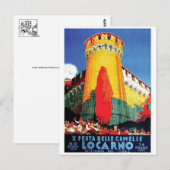 Vintage Ad Poster Postkarte (Vorne/Hinten)