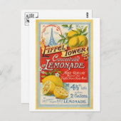 Vintage Ad Poster Postkarte (Vorne/Hinten)