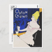 Vintage Ad Poster Postkarte (Vorne/Hinten)