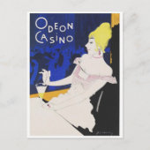 Vintage Ad Poster Postkarte (Vorderseite)