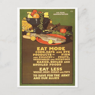 Vintage Ad Poster Postkarte