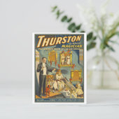 Vintage Ad Poster Postkarte (Stehend Vorderseite)