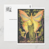 Vintage Ad Poster Postkarte (Vorne/Hinten)