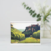 Vintage Ad Poster Postkarte (Stehend Vorderseite)