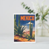 Vintage Ad Poster Postkarte (Stehend Vorderseite)