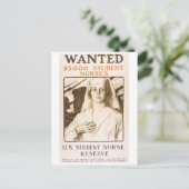 Vintage Ad Poster Postkarte (Stehend Vorderseite)