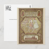 Vintage Ad Poster Postkarte (Vorne/Hinten)