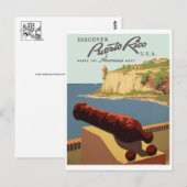 Vintage Ad Poster Postkarte (Vorne/Hinten)