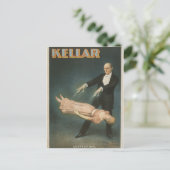 Vintage Ad Poster Postkarte (Stehend Vorderseite)