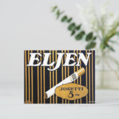 Vintage Ad Poster Postkarte (Stehend Vorderseite)