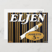 Vintage Ad Poster Postkarte (Vorne/Hinten)