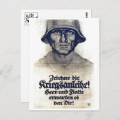 Vintage Ad Poster Postkarte (Vorne/Hinten)