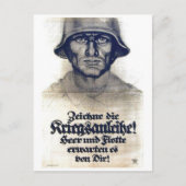 Vintage Ad Poster Postkarte (Vorderseite)