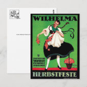 Vintage Ad Poster Postkarte (Vorne/Hinten)