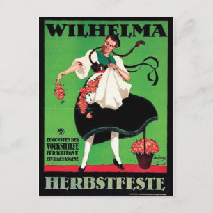 Vintage Ad Poster Postkarte