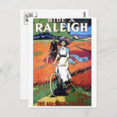 Vintage Ad Poster Postkarte (Vorne/Hinten)