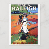 Vintage Ad Poster Postkarte (Vorderseite)