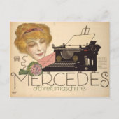 Vintage Ad Poster Postkarte (Vorderseite)