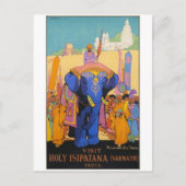 Vintage Ad Poster Postkarte (Vorderseite)