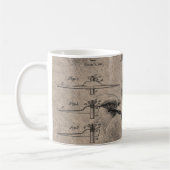 Vintage Adler Kaffeetasse (Links)