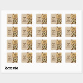 Vintage Adventure Wedding Stickers (Blatt)