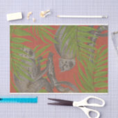 Vintage Affe Seidenpapier (Handwerk)