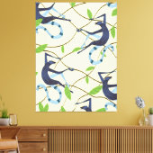 Vintage Affen Leinwanddruck (Insitu (Wohnzimmer))