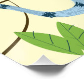 Vintage Affen Poster (Ecke)