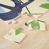 Vintage Affen Puzzle (Seite)