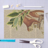 Vintage Affenkollektion Seidenpapier (Handwerk)