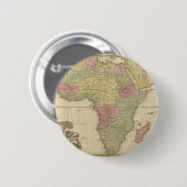 Vintage Afrika-Karte 1725 Button (Vorne & Hinten)