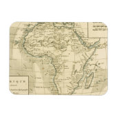 Vintage Afrika-Karte Magnet (Horizontal)