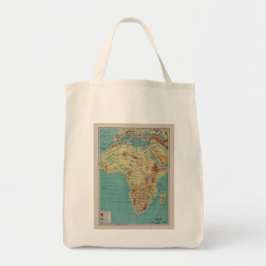 Vintage Afrika-Tasche Tragetasche (Vorne)