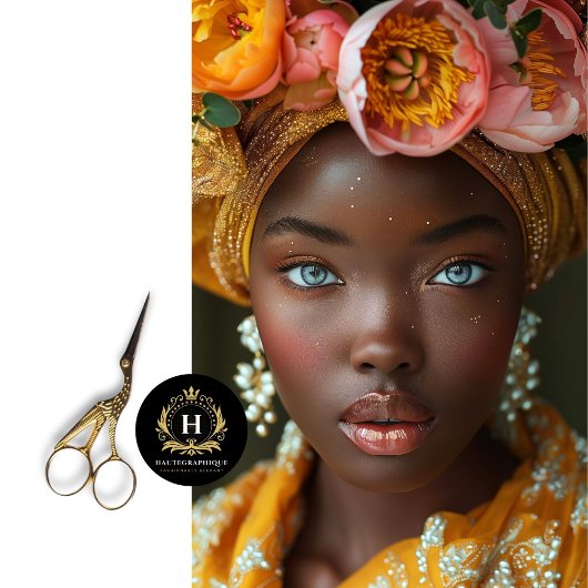 Vintage afrikanische Amerikanerin Dekoupage Seidenpapier