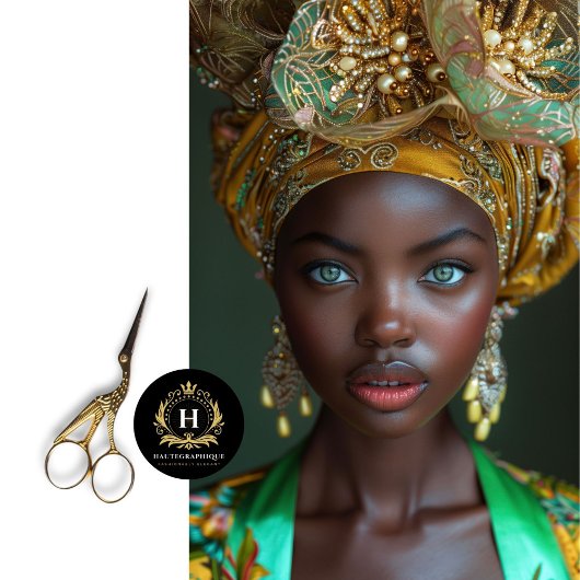 Vintage afrikanische Amerikanerin Dekoupage Seidenpapier