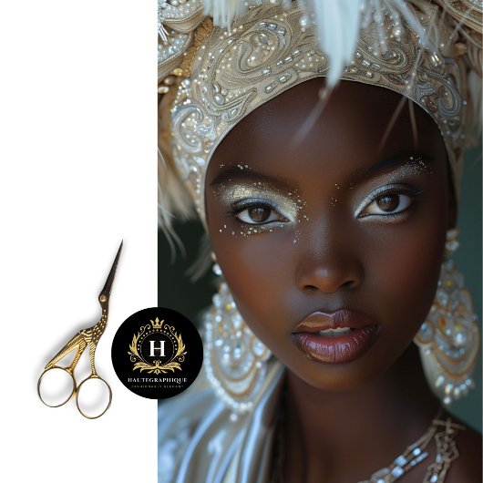 Vintage afrikanische Amerikanerin Dekoupage Seidenpapier