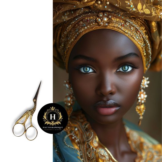 Vintage afrikanische Amerikanerin Dekoupage Seidenpapier