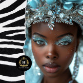 Vintage afrikanische Amerikanerin Dekoupage Seidenpapier