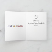 Vintage afrikanische amerikanische feiertagskarte (Innenseite)