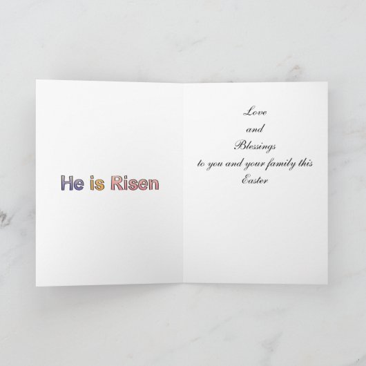 Vintage afrikanische amerikanische feiertagskarte (Innenseite)