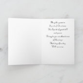 Vintage afrikanische amerikanische Weihnachtskarte Feiertagskarte (Innenseite)