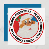 Vintage afrikanische feiertagskarte (Vorne/Hinten)